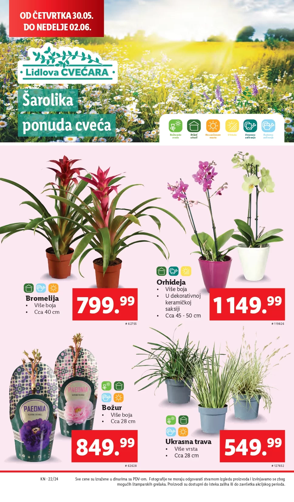 Lidl katalog PREHRANA 30.5-5.6.2024.