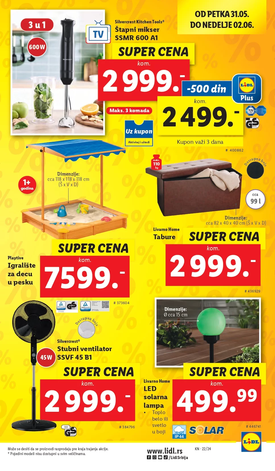 Lidl katalog PREHRANA 30.5-5.6.2024.