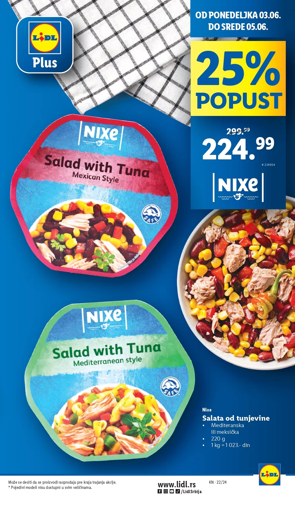 Lidl katalog PREHRANA 30.5-5.6.2024.