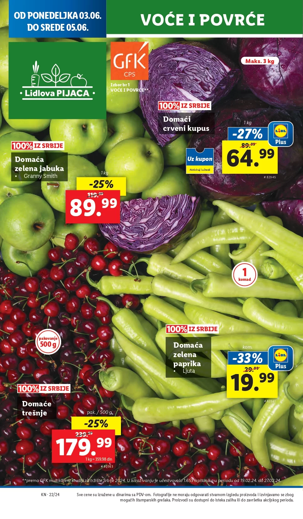 Lidl katalog PREHRANA 30.5-5.6.2024.