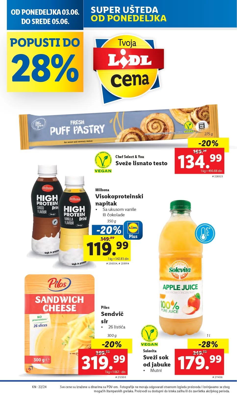 Lidl katalog PREHRANA 30.5-5.6.2024.