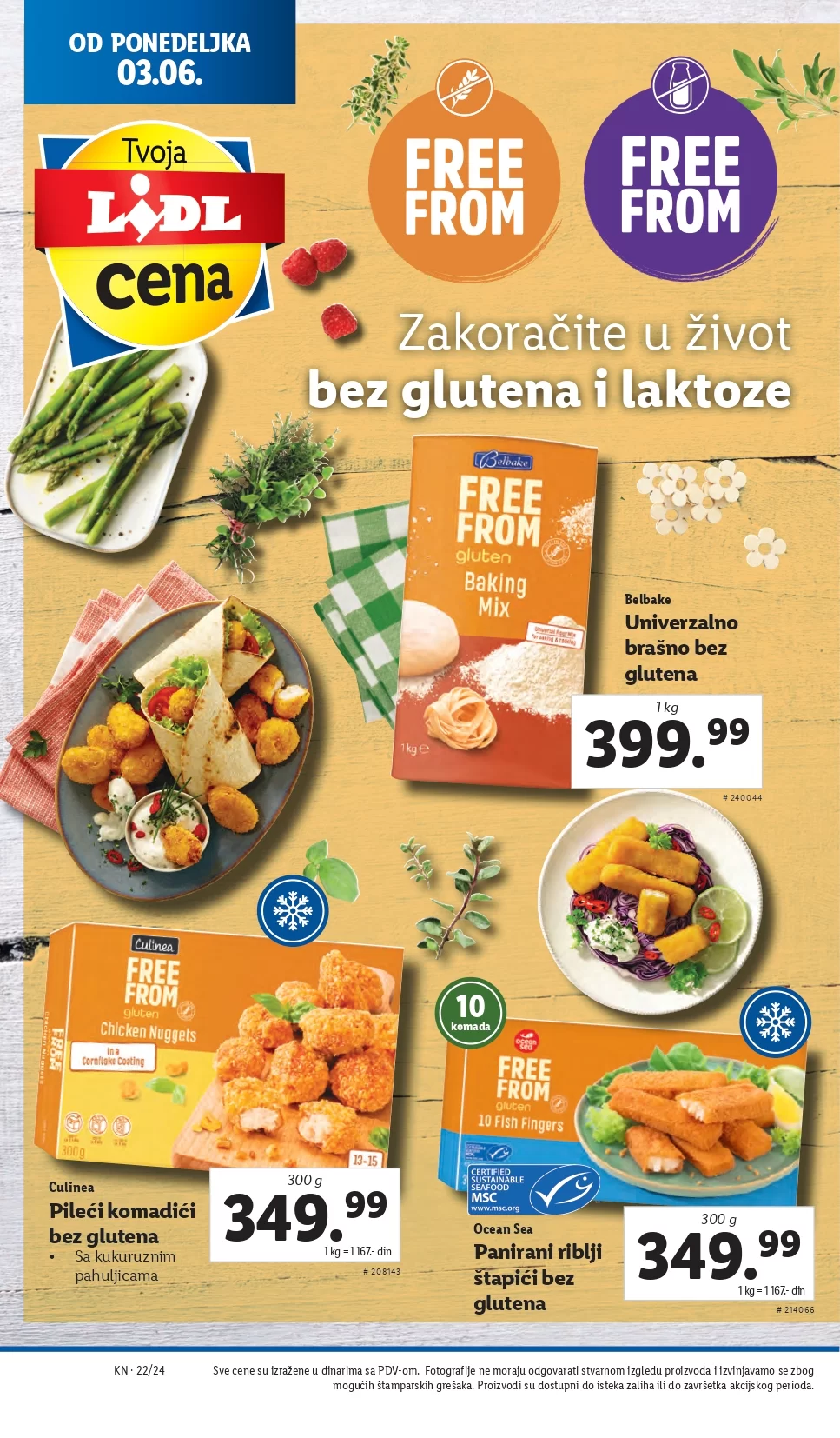 Lidl katalog PREHRANA 30.5-5.6.2024.