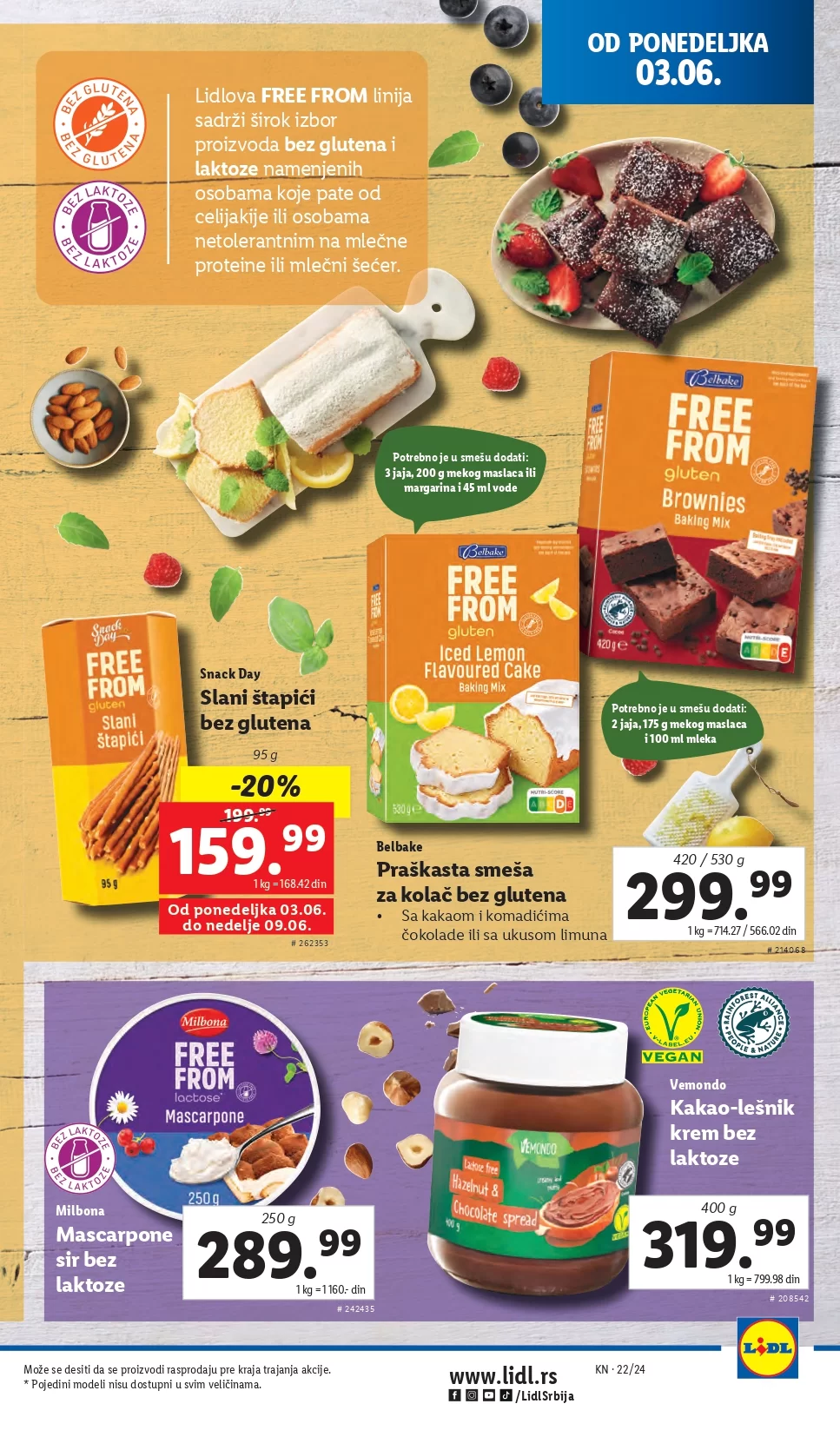 Lidl katalog PREHRANA 30.5-5.6.2024.