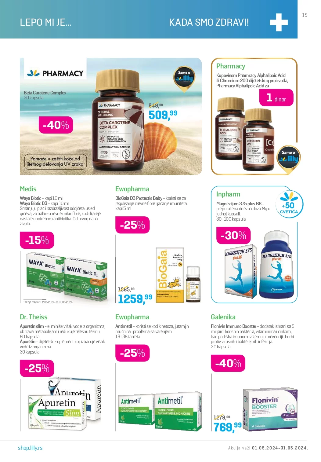 Lilly katalog 1-31.5.2024. 