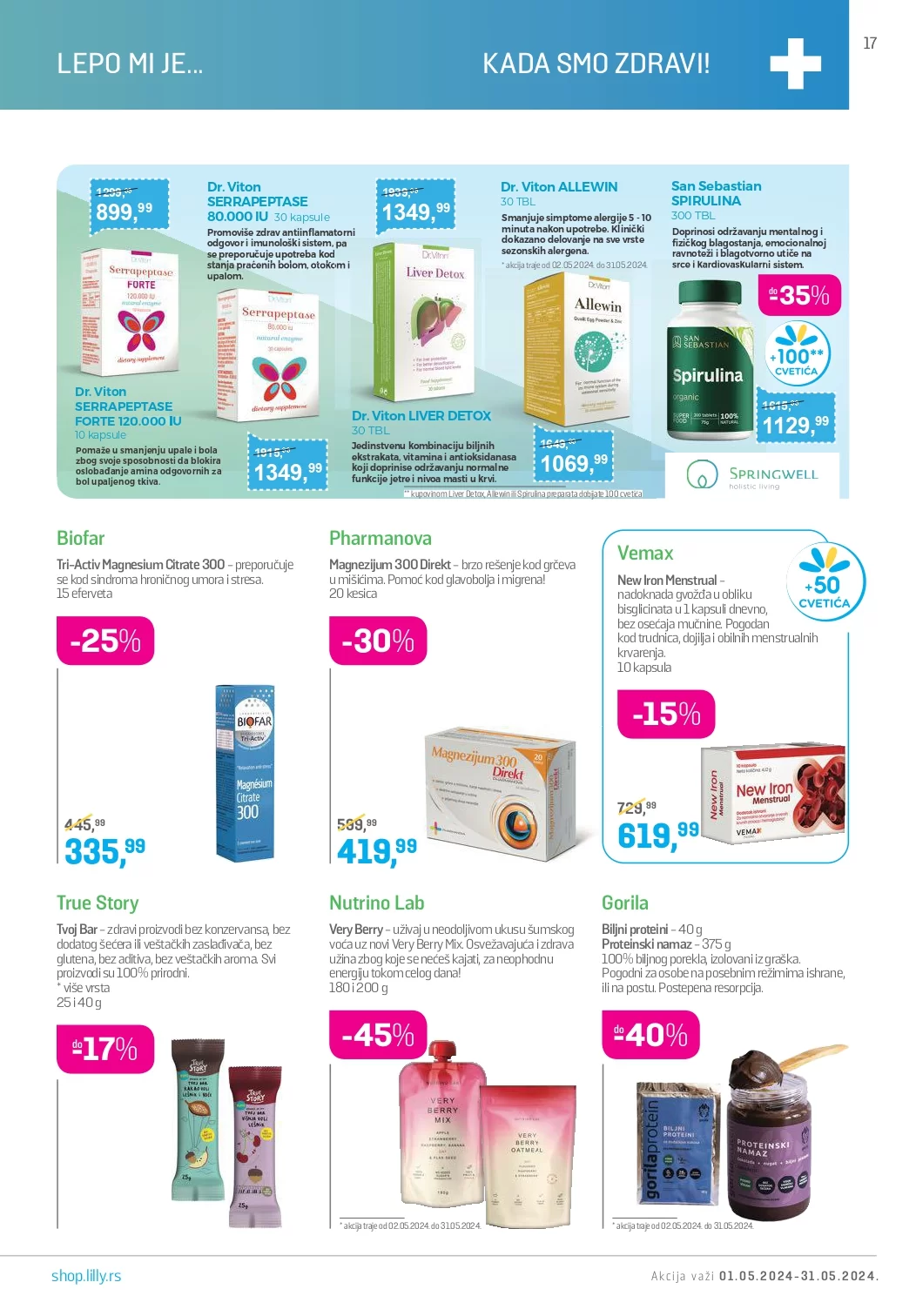 Lilly katalog 1-31.5.2024. 