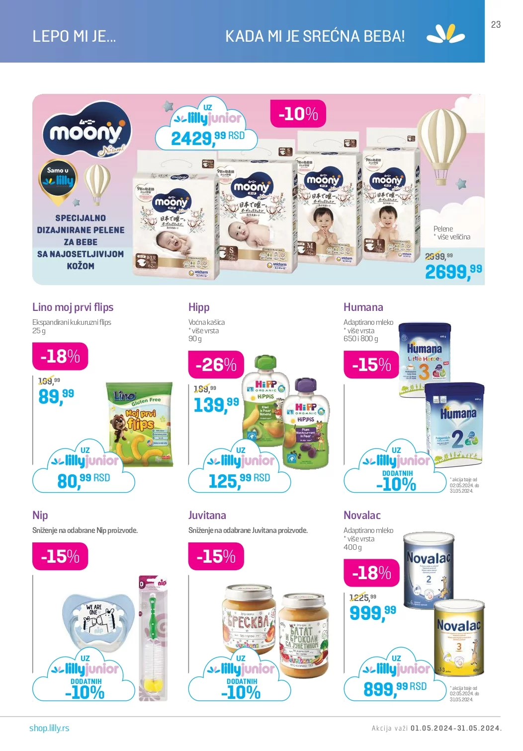 Lilly katalog 1-31.5.2024. 