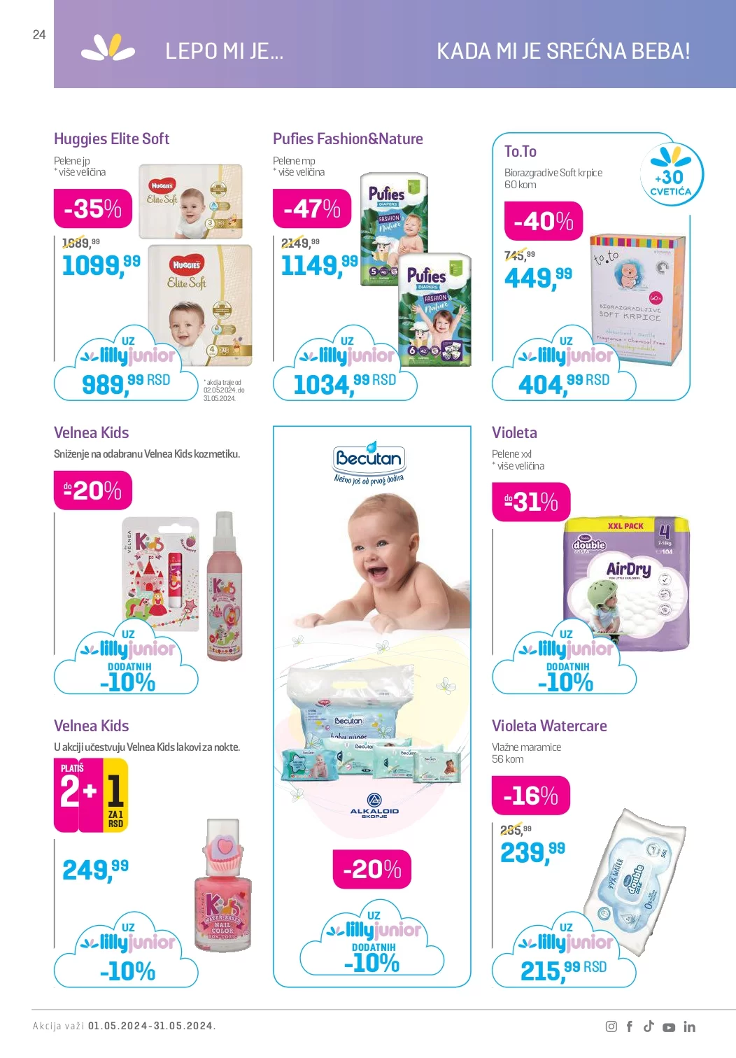 Lilly katalog 1-31.5.2024. 