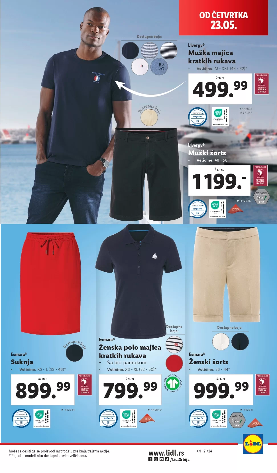 Lidl katalog NEPREHRANA 23-29.5.2024.