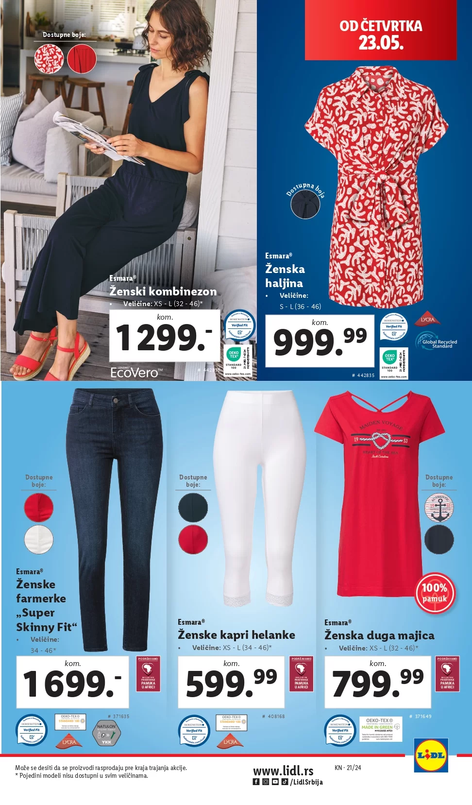 Lidl katalog NEPREHRANA 23-29.5.2024.