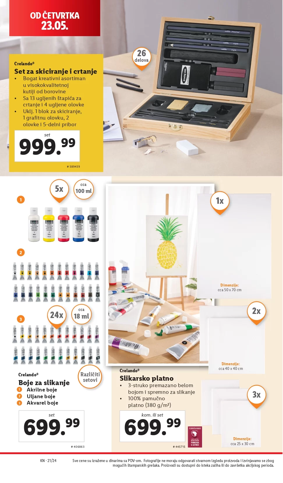 Lidl katalog NEPREHRANA 23-29.5.2024.