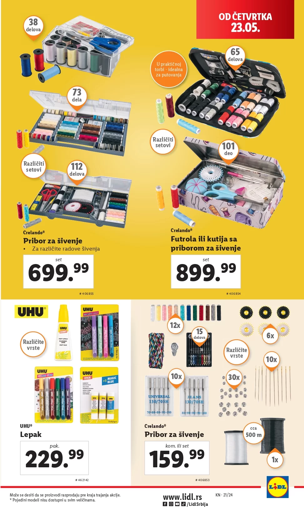 Lidl katalog NEPREHRANA 23-29.5.2024.