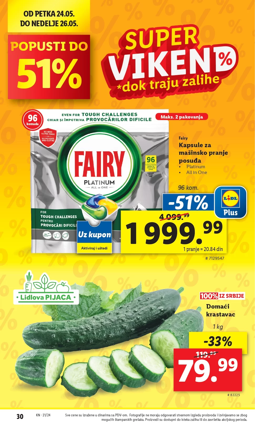 Lidl katalog NEPREHRANA 23-29.5.2024.