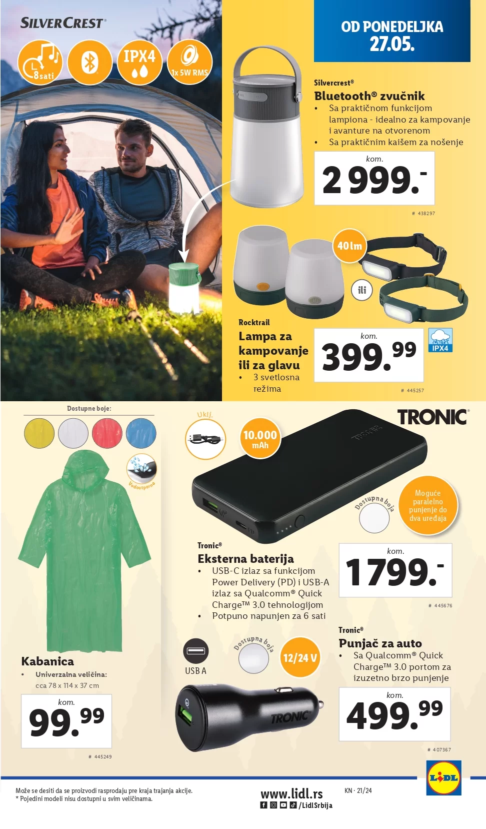 Lidl katalog NEPREHRANA 23-29.5.2024.