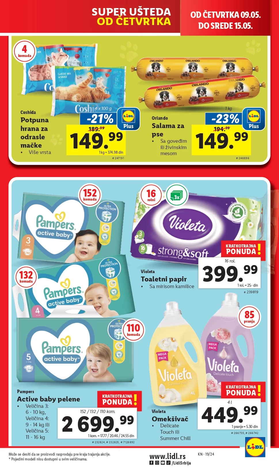 Lidl katalog 9-15.5.2024.