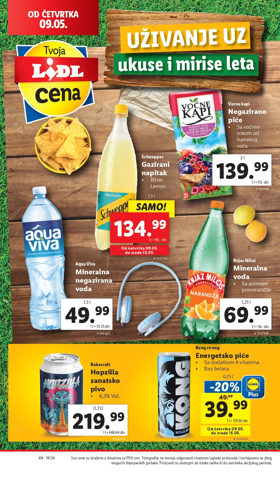 Lidl katalog 9-15.5.2024.