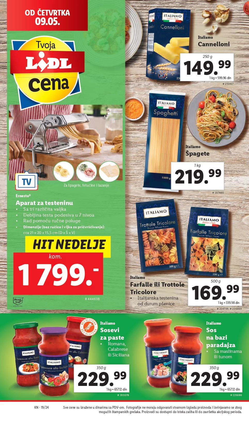 Lidl katalog 9-15.5.2024.