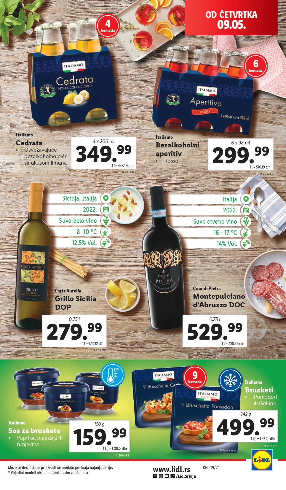 Lidl katalog 9-15.5.2024.