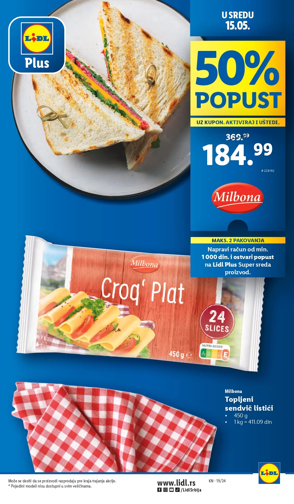 Lidl katalog 9-15.5.2024.