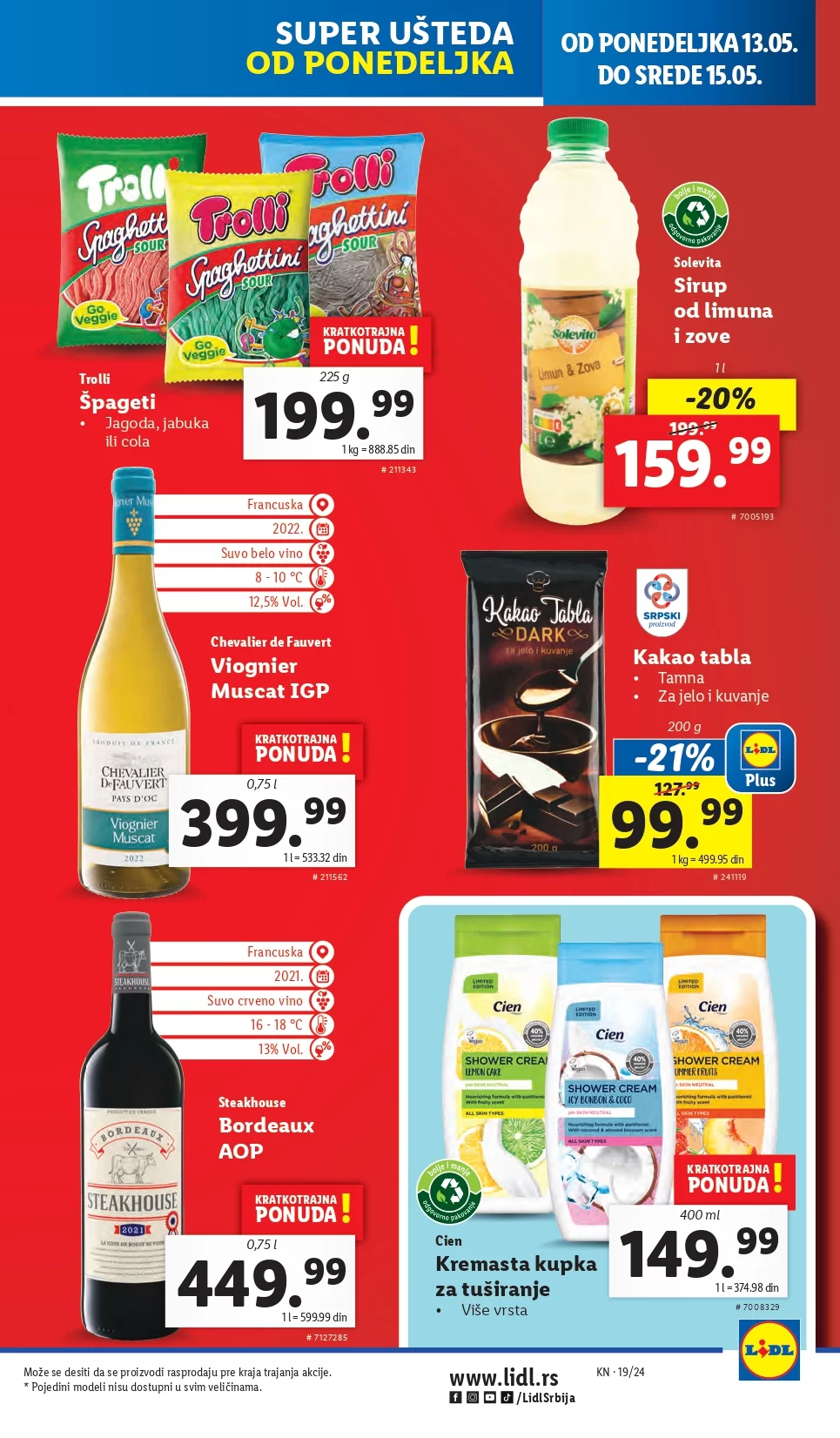 Lidl katalog 9-15.5.2024.