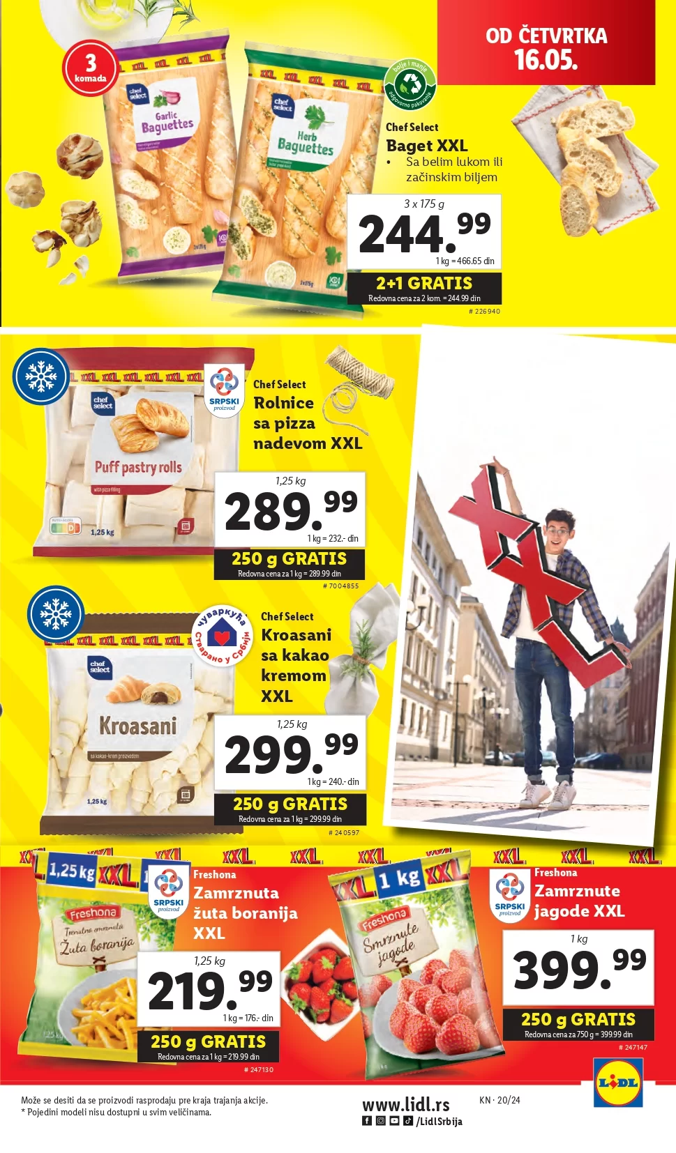 Lidl katalog PREHRANA 16-22.5.2024.