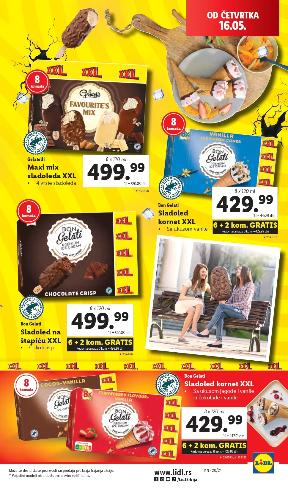 Lidl katalog PREHRANA 16-22.5.2024.