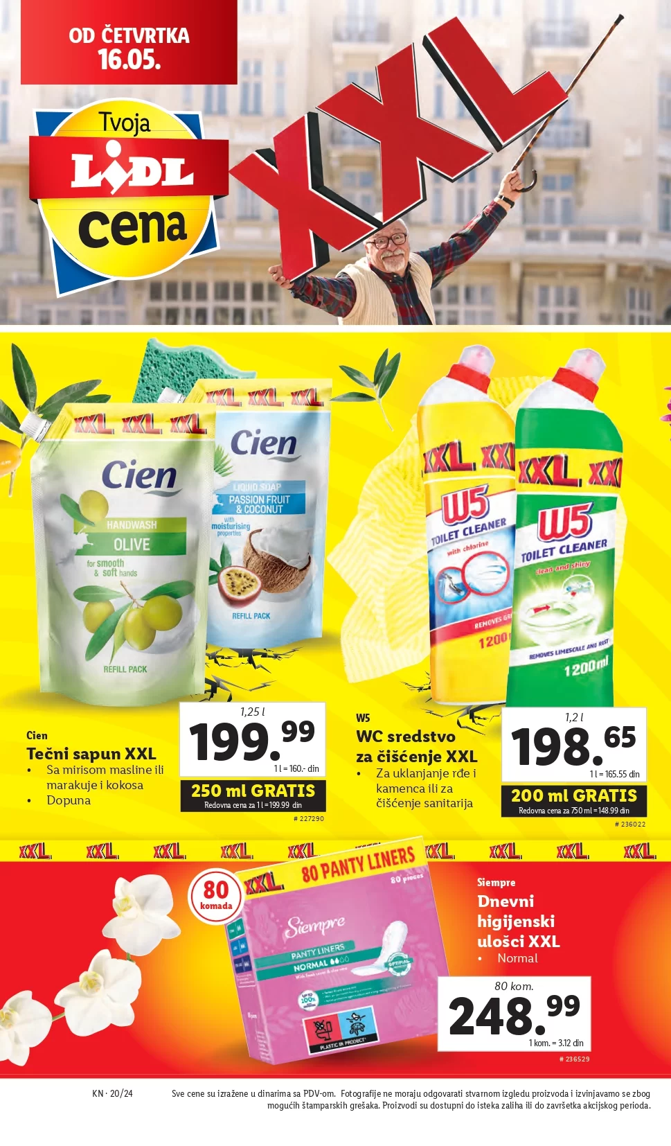Lidl katalog PREHRANA 16-22.5.2024.