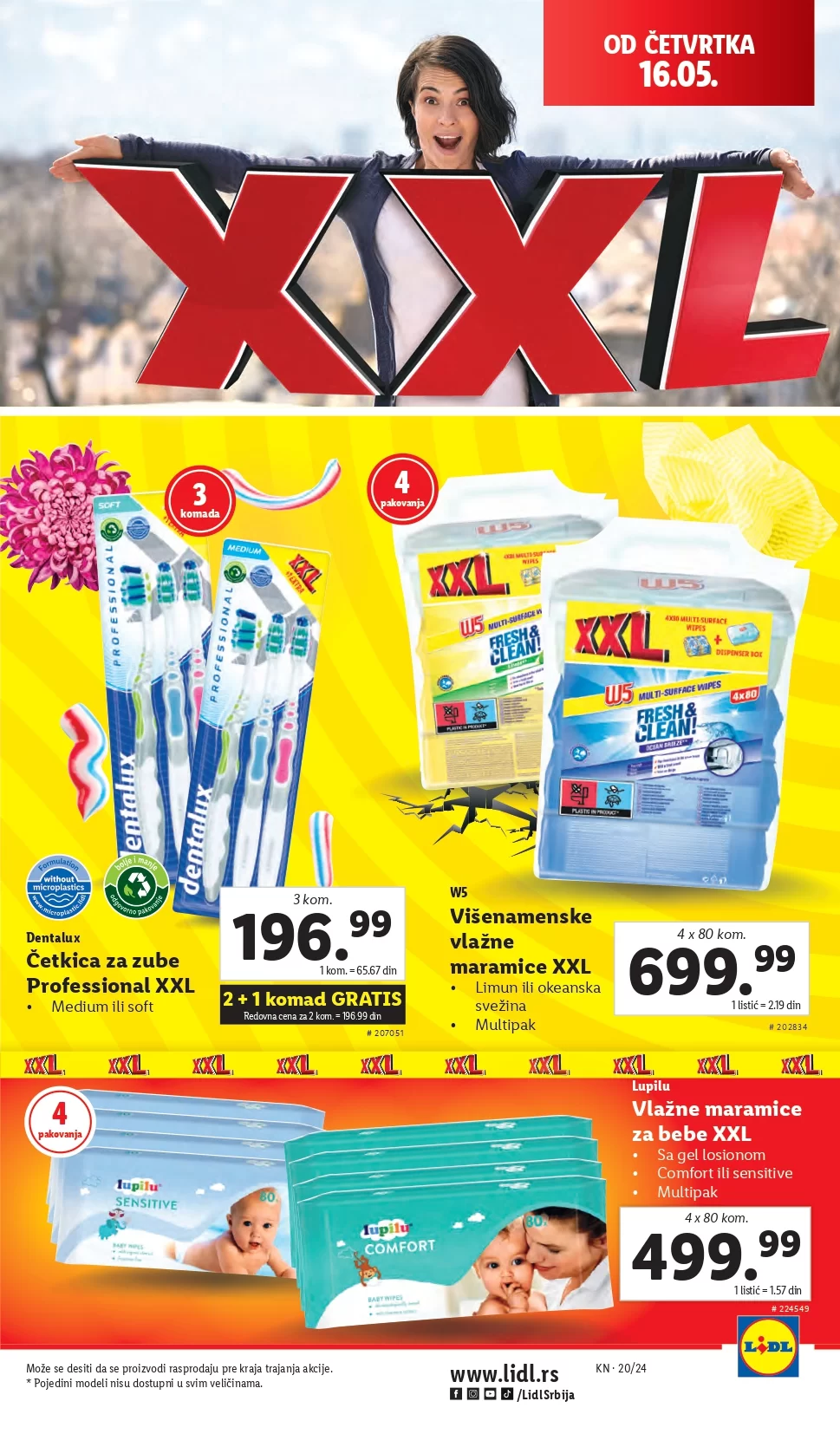 Lidl katalog PREHRANA 16-22.5.2024.