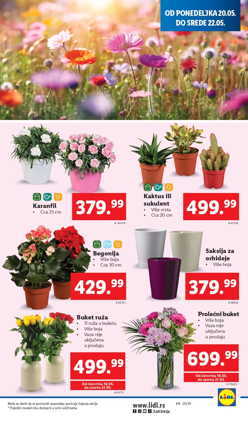Lidl katalog PREHRANA 16-22.5.2024.