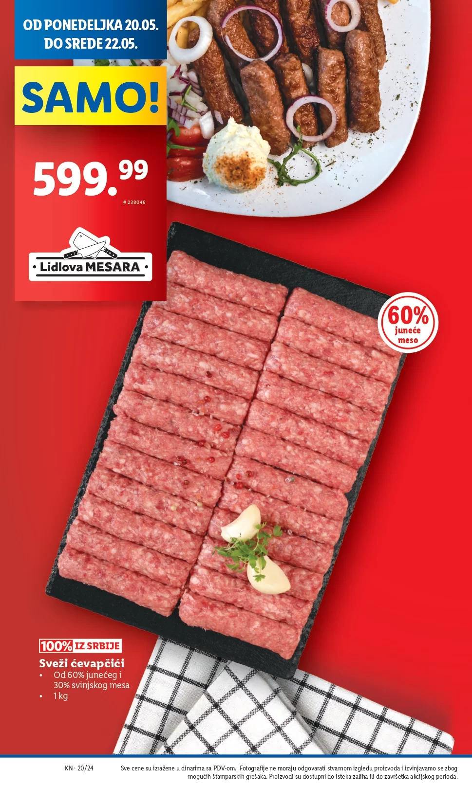 Lidl katalog PREHRANA 16-22.5.2024.
