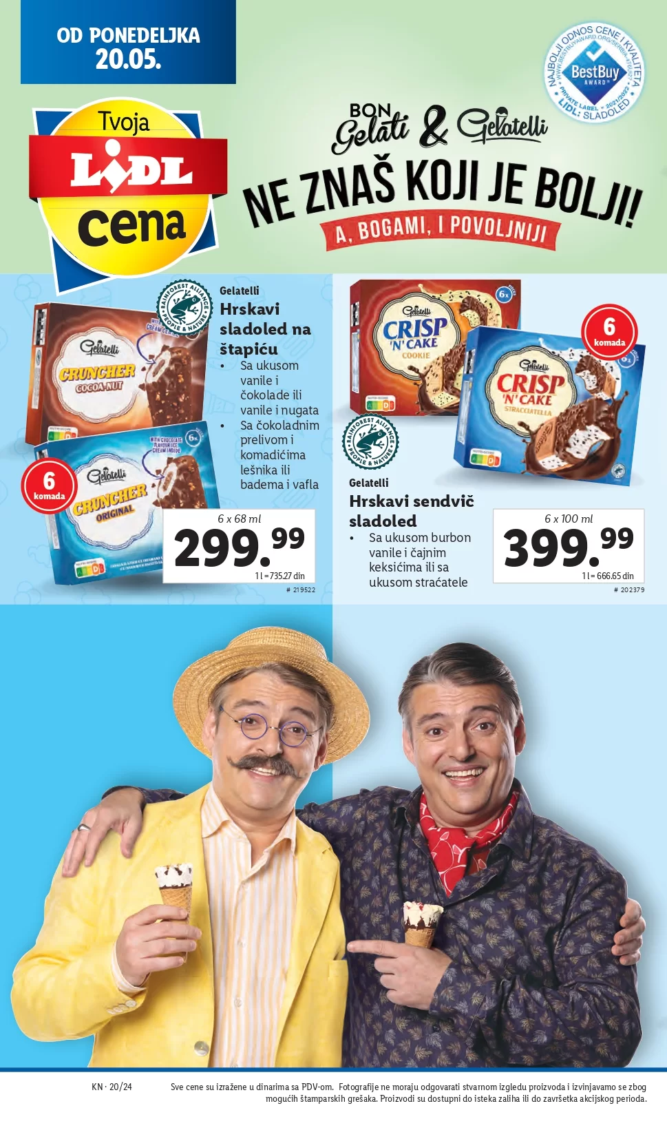 Lidl katalog PREHRANA 16-22.5.2024.