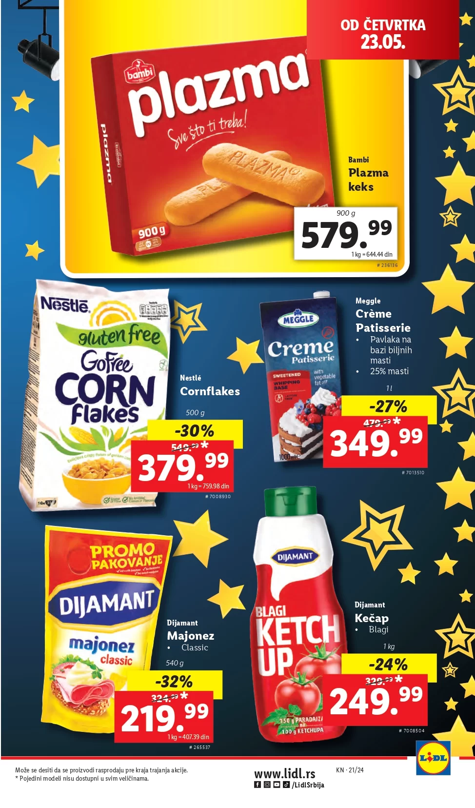 Lidl katalog PREHRANA 23-29.5.2024.