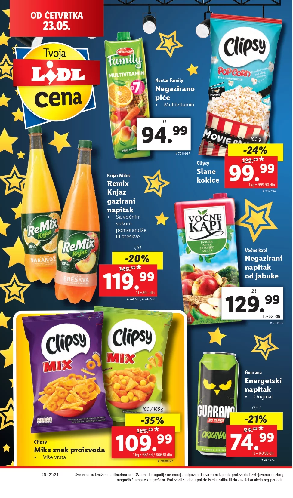 Lidl katalog PREHRANA 23-29.5.2024.