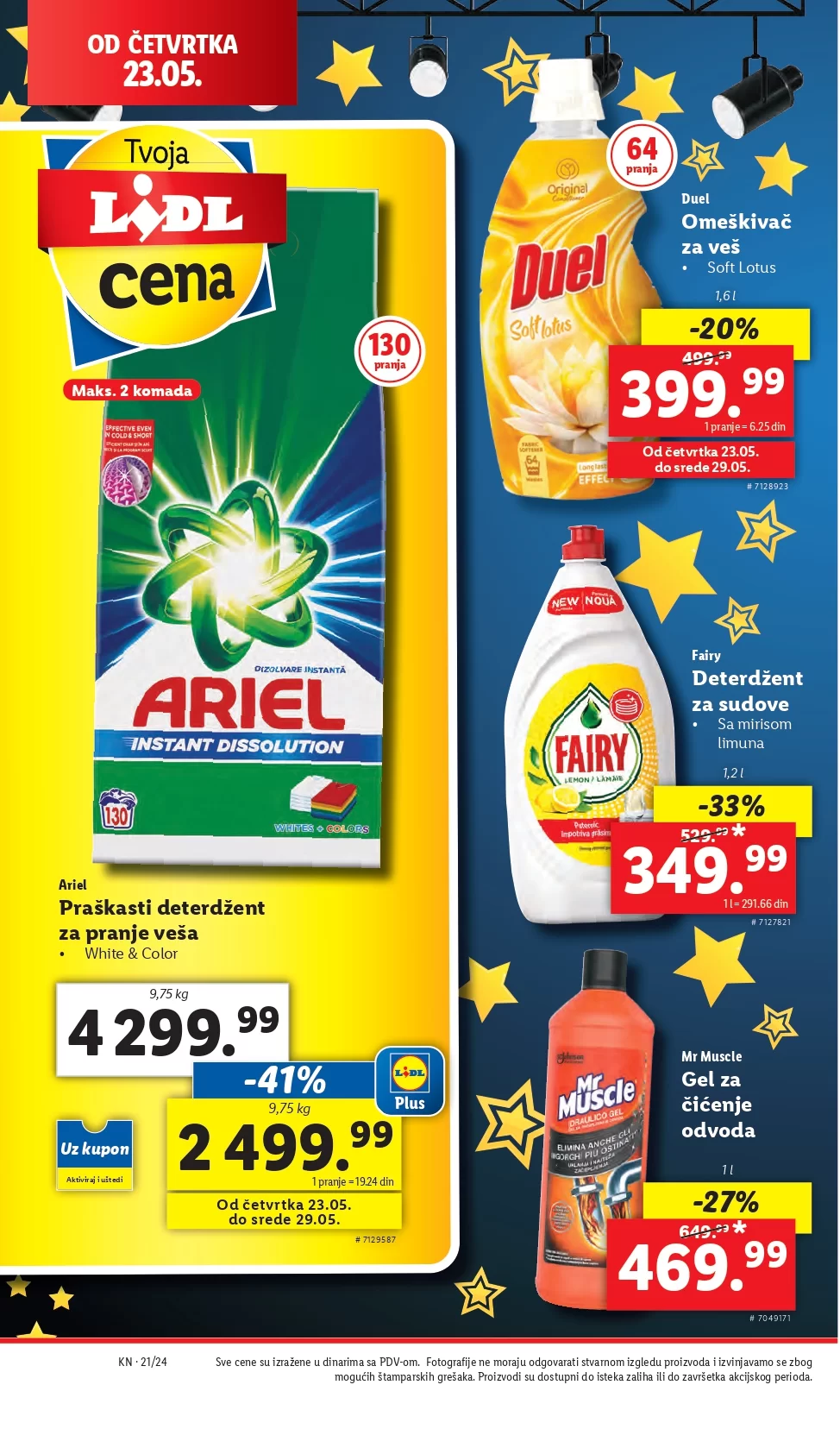 Lidl katalog PREHRANA 23-29.5.2024.