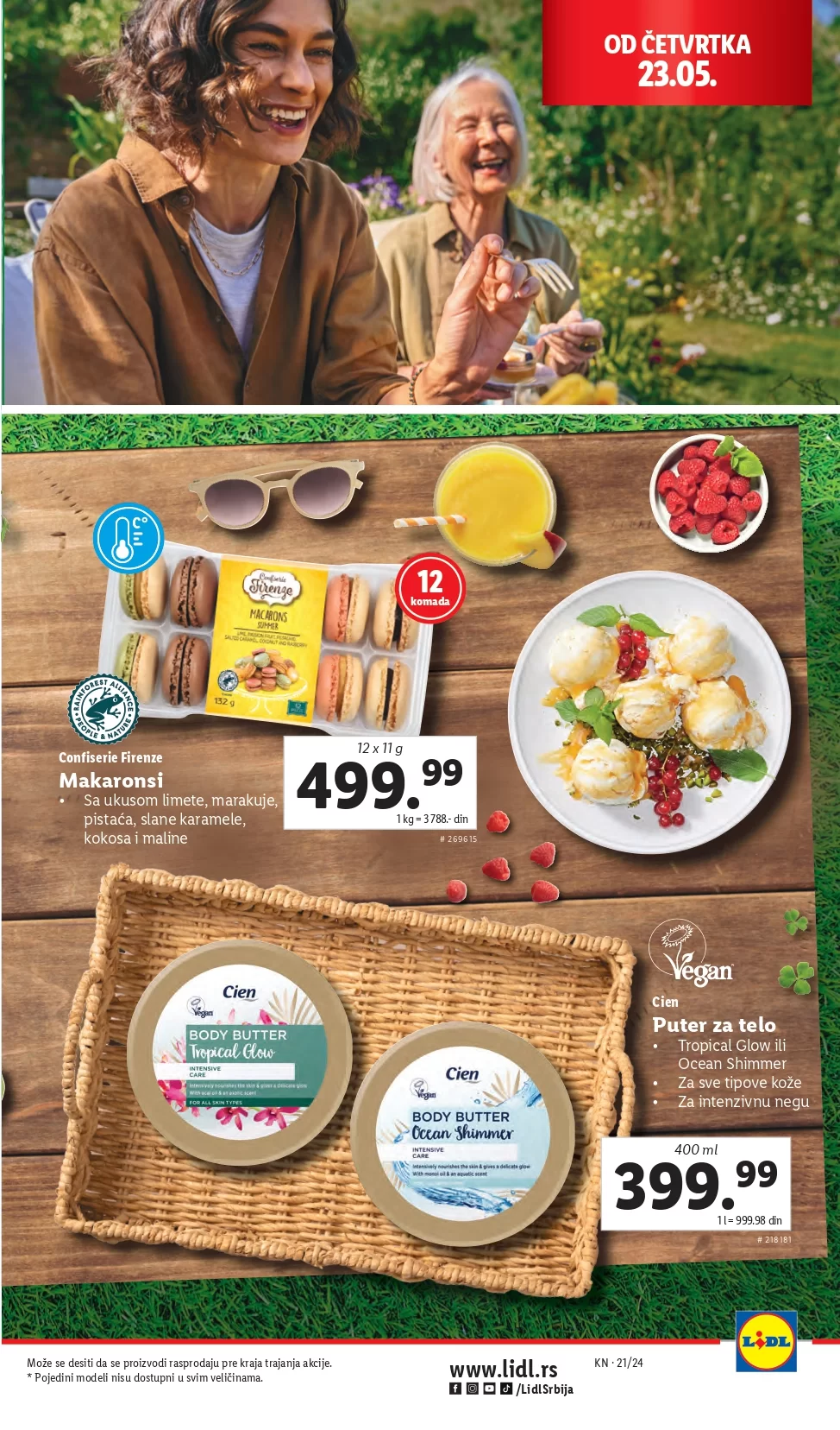 Lidl katalog PREHRANA 23-29.5.2024.