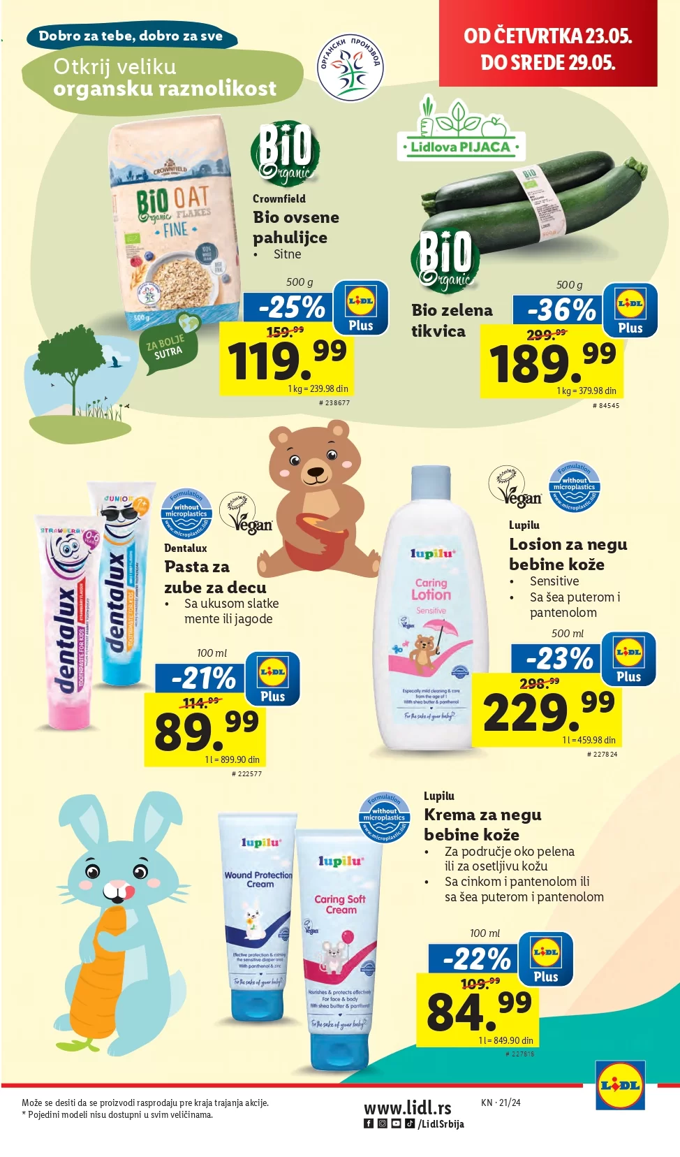 Lidl katalog PREHRANA 23-29.5.2024.