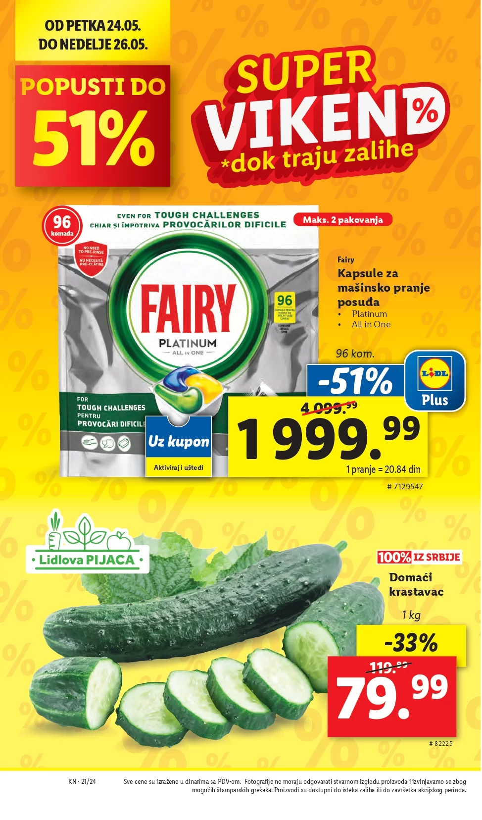 Lidl katalog PREHRANA 23-29.5.2024.