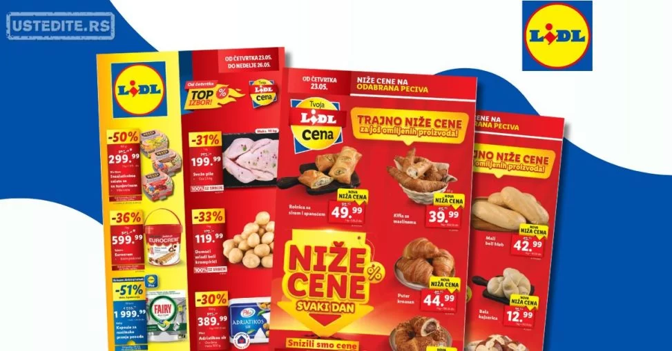 Lidl katalog PREHRANA 23-29.5.2024.