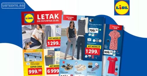 Lidl katalog NEPREHRANA 23-29.5.2024.