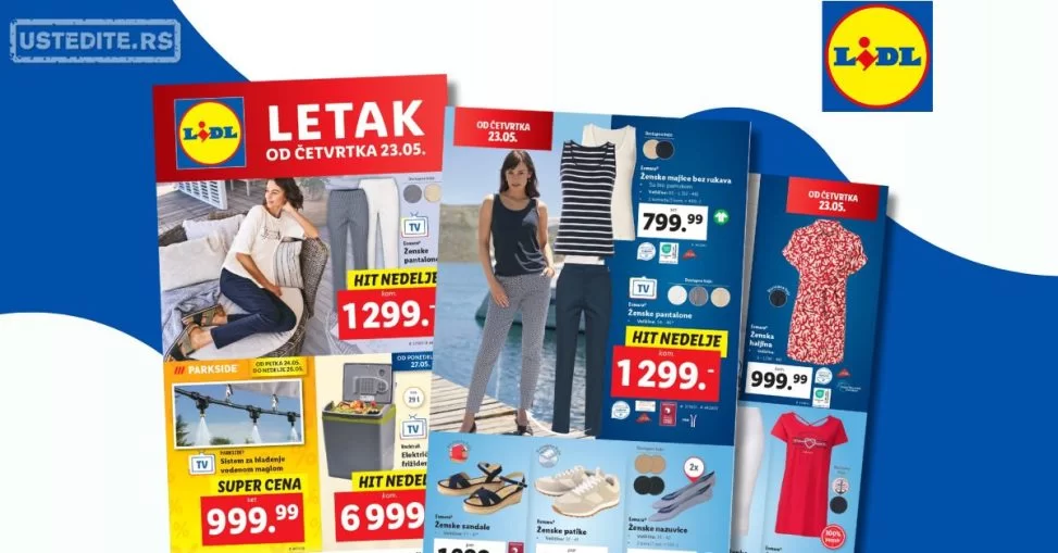 Lidl katalog NEPREHRANA 23-29.5.2024.