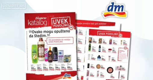 dm Express katalog MAJ 2024.