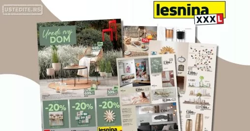 Lesnina XXXL katalog 29.4-26.5.2024.