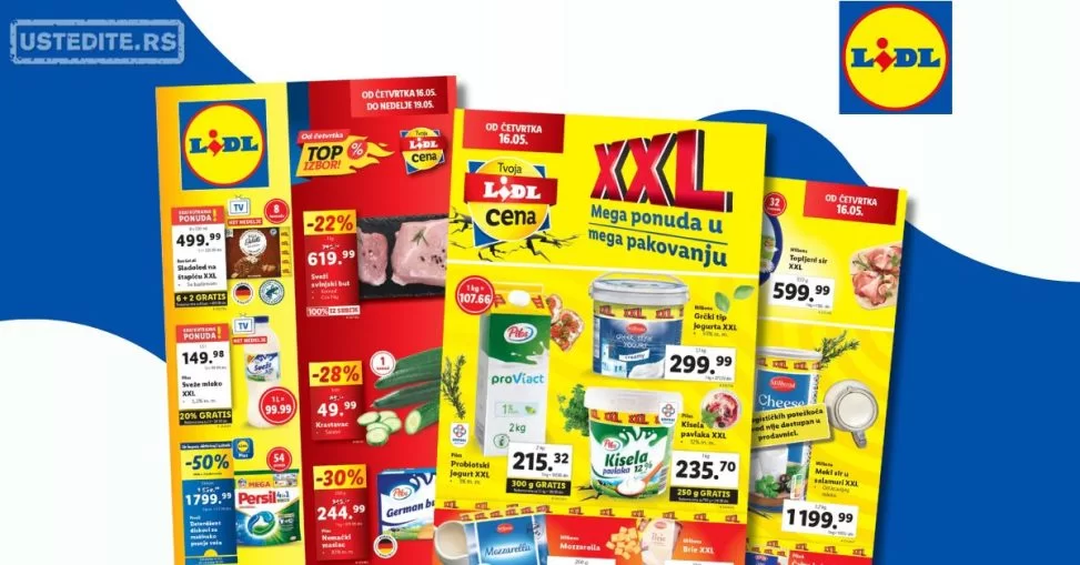 Lidl katalog PREHRANA 16-22.5.2024.