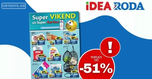 Roda vikend akcija 18-19.5.2024.