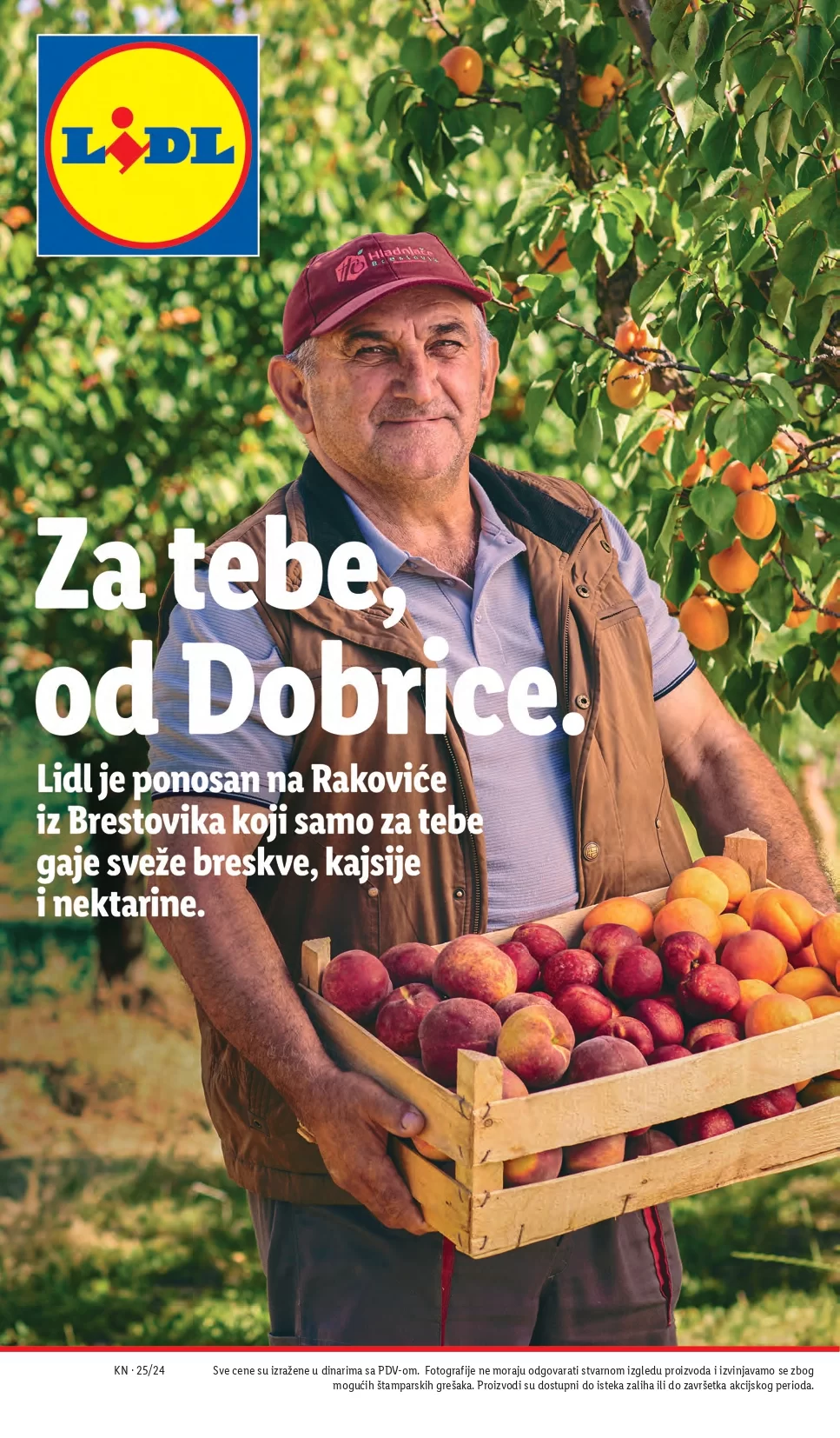 Lidl LETAK prehrana 20-23.6.2024.
