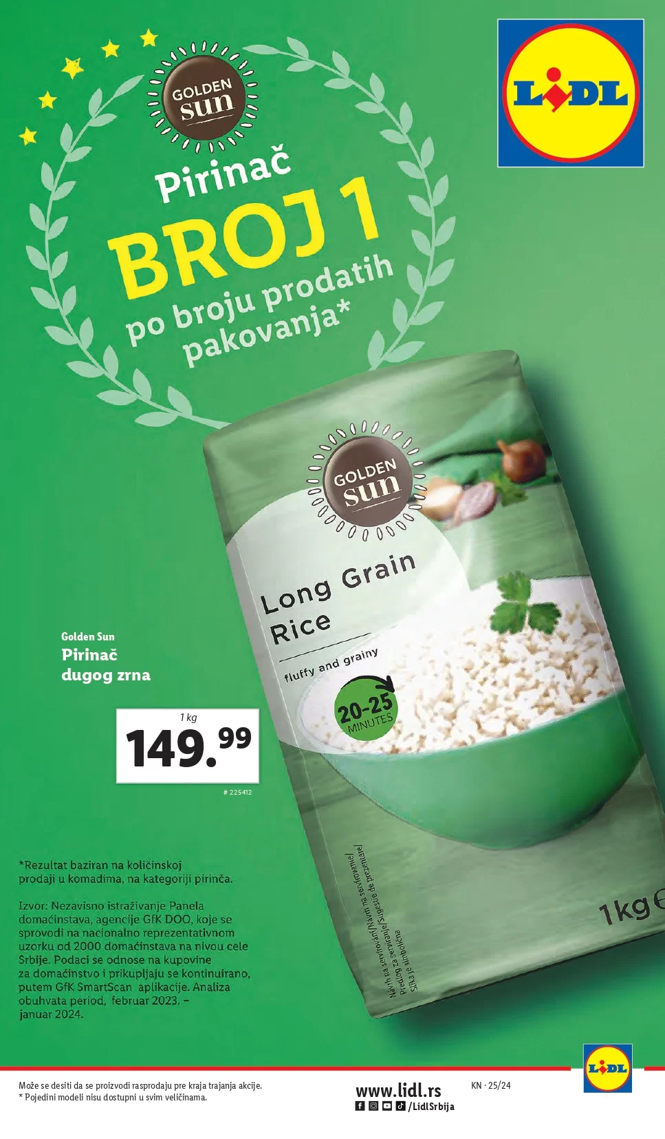 Lidl LETAK prehrana 20-23.6.2024.
