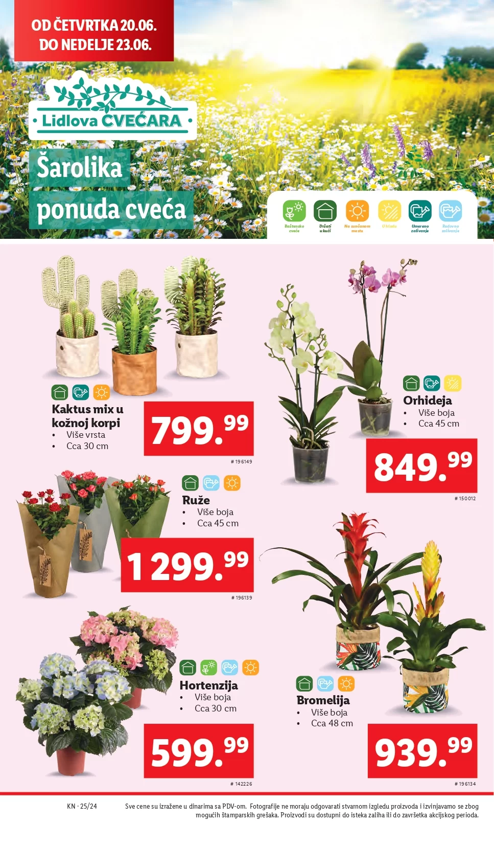 Lidl LETAK prehrana 20-23.6.2024.