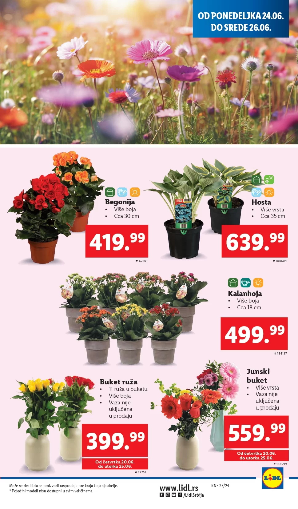 Lidl LETAK prehrana 20-23.6.2024.