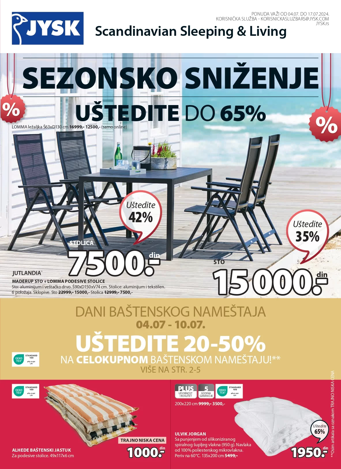 Jysk katalog 4-17.7.2024.