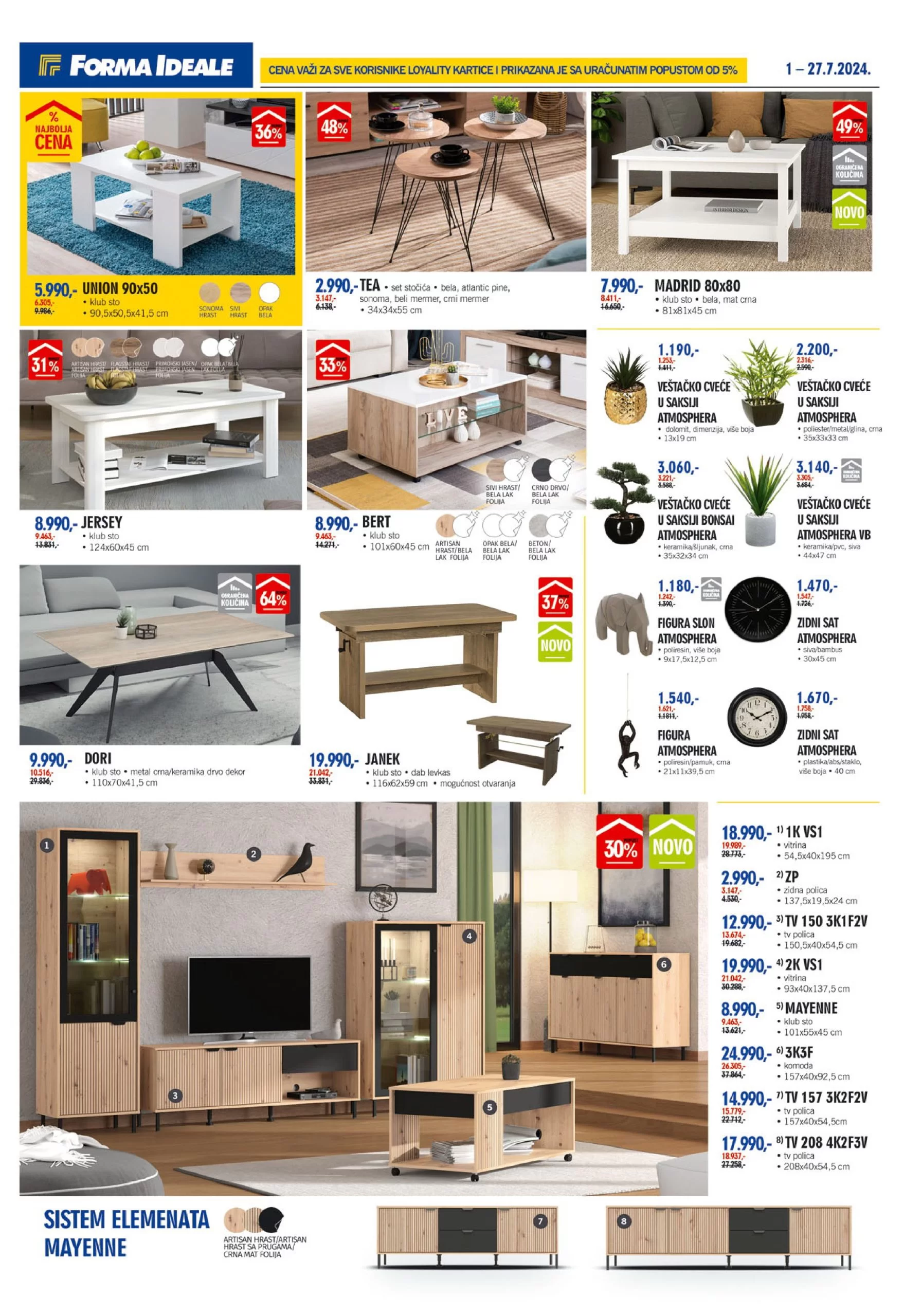 Forma Ideale katalog 1-27.7.2024.