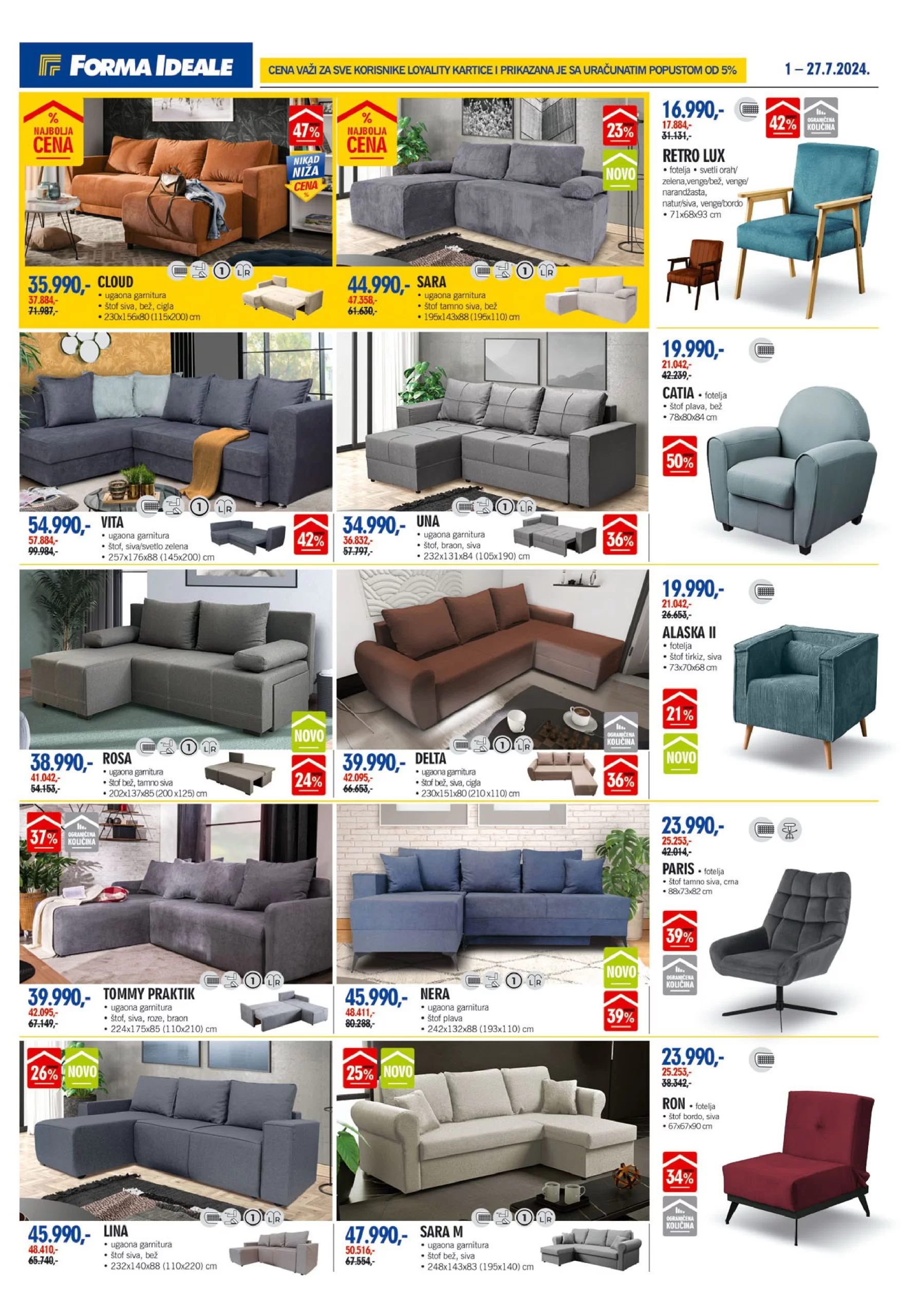 Forma Ideale katalog 1-27.7.2024.